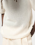 eat dust power-t trellis cotton ecru