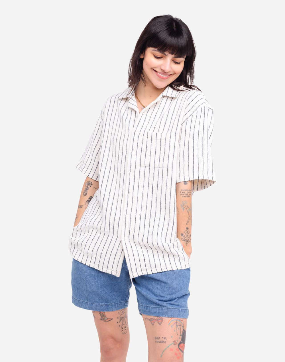 olow aloha rivas shirt ecru