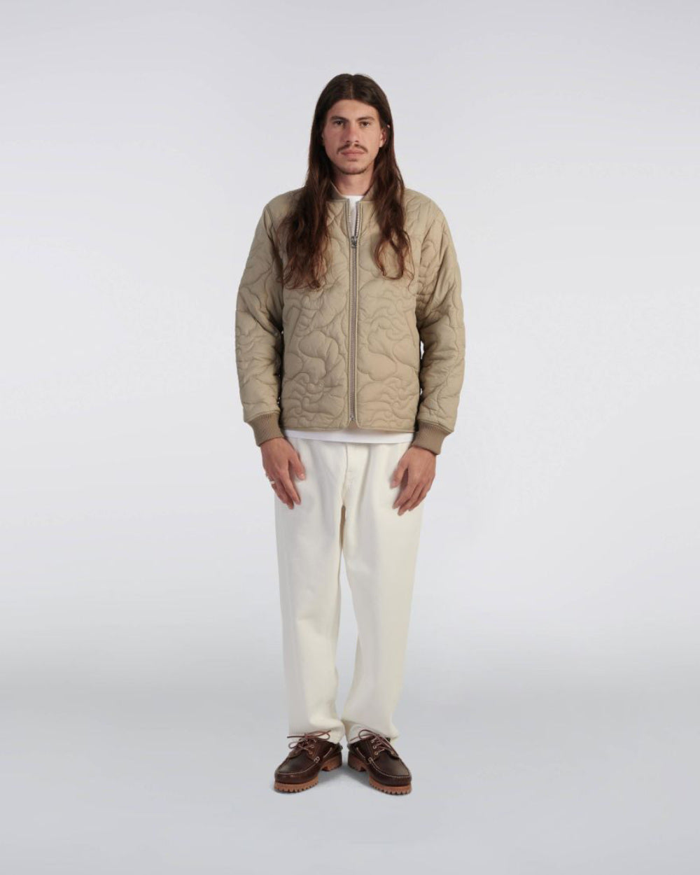 edwin kaito liner jacket aluminium