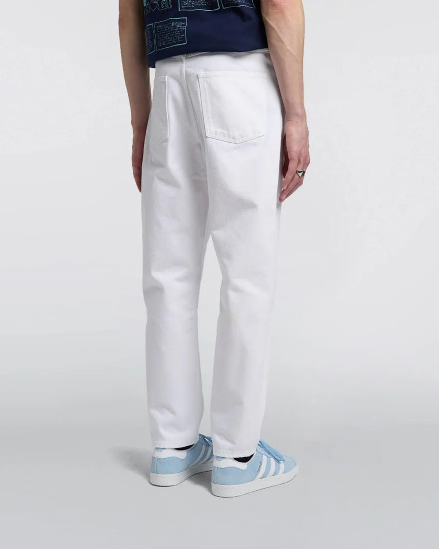 edwin cosmos pant optic white