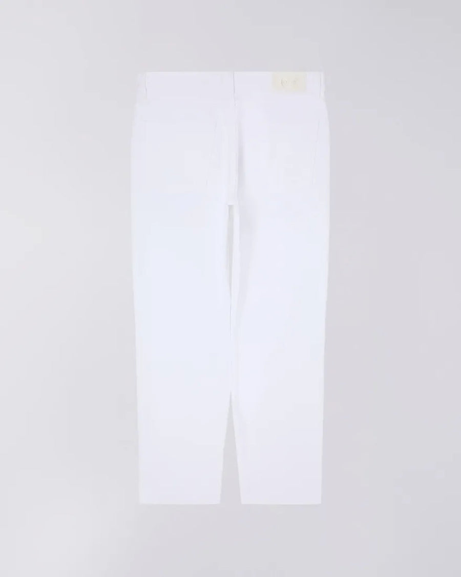 edwin cosmos pant optic white