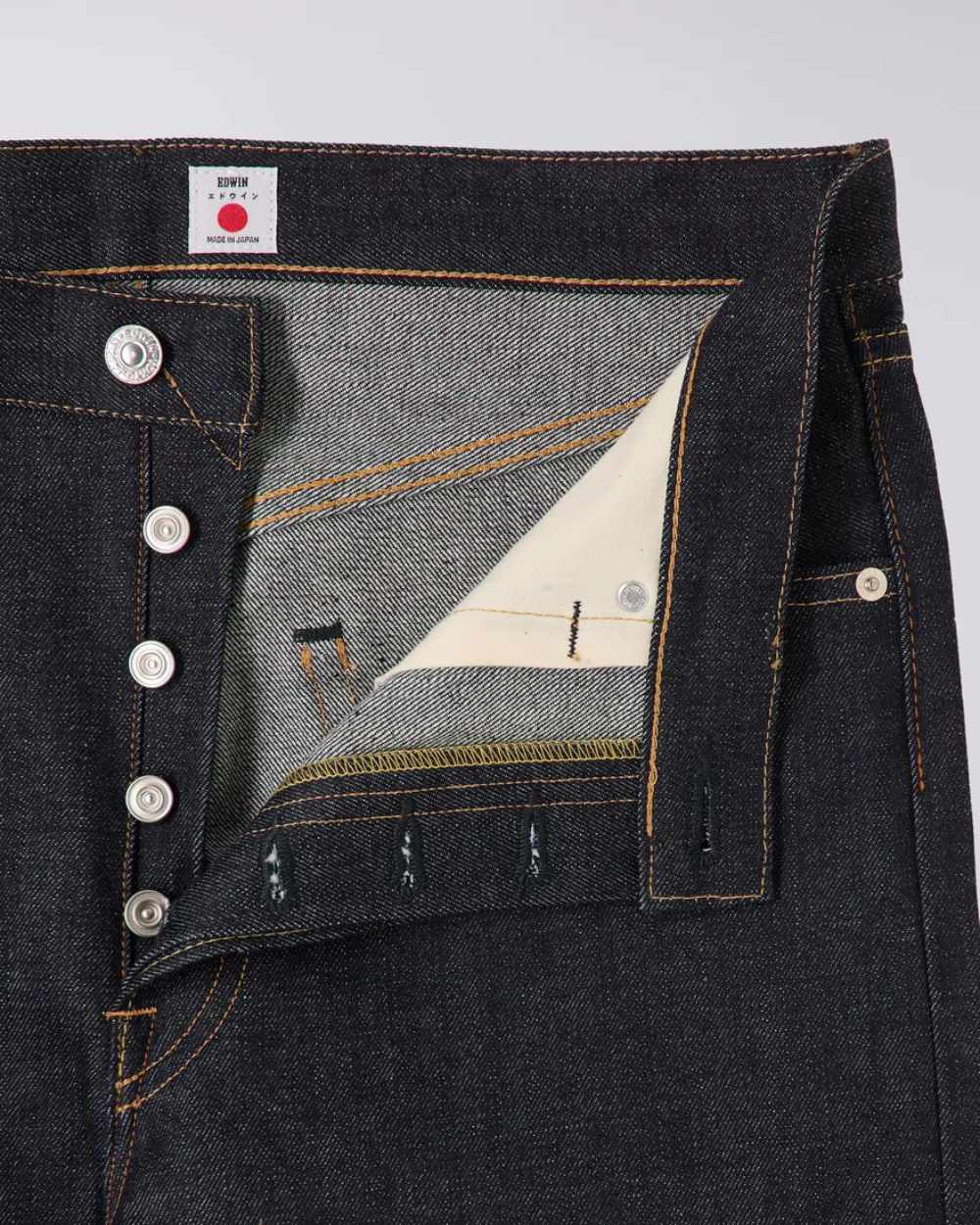 edwin loose straight jeans blue unwashed