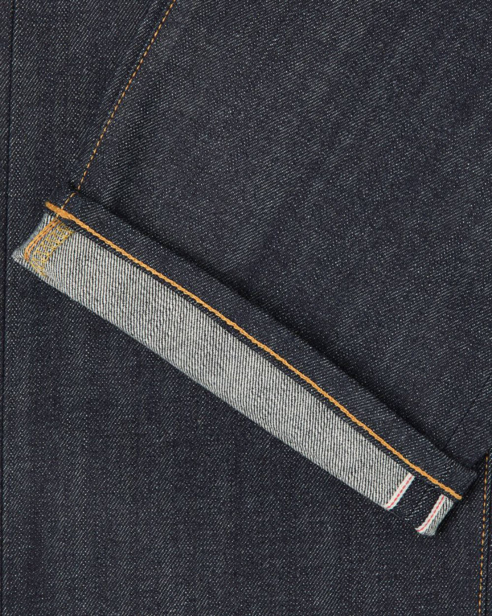edwin nashville blue unwashed red listed selvage denim
