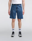 edwin tyrell short blue mid marble wash