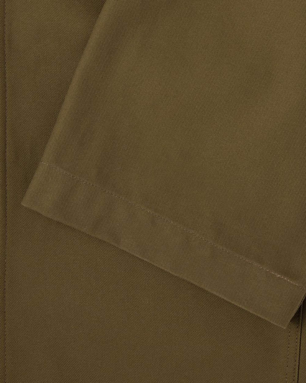 edwin wide trouser olive unwashed
