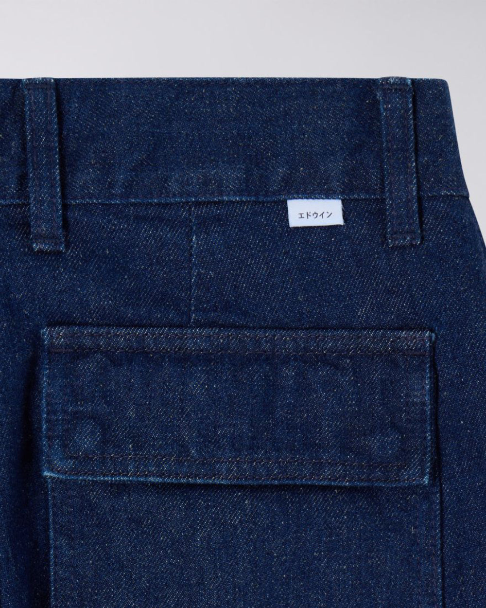 edwin women nora pant blue rinsed