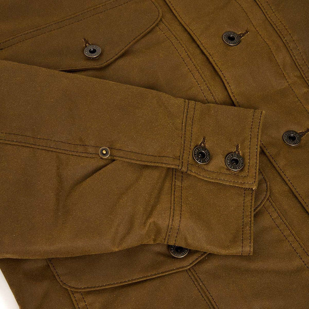 filson shelter cloth journeyman jacket dark tan (LAST SIZE MEDIUM)