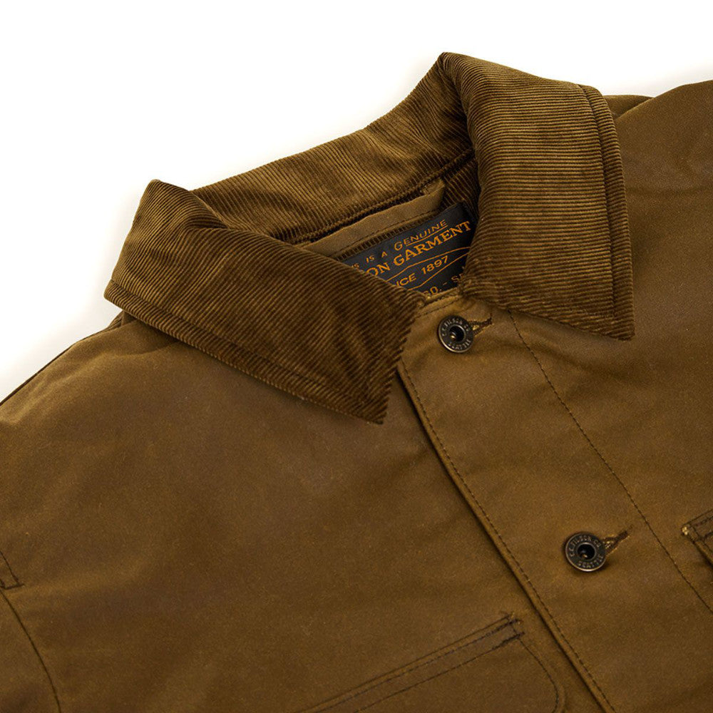filson shelter cloth journeyman jacket dark tan (LAST SIZE MEDIUM)