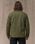 filson shelter cloth journeyman jacket otter green