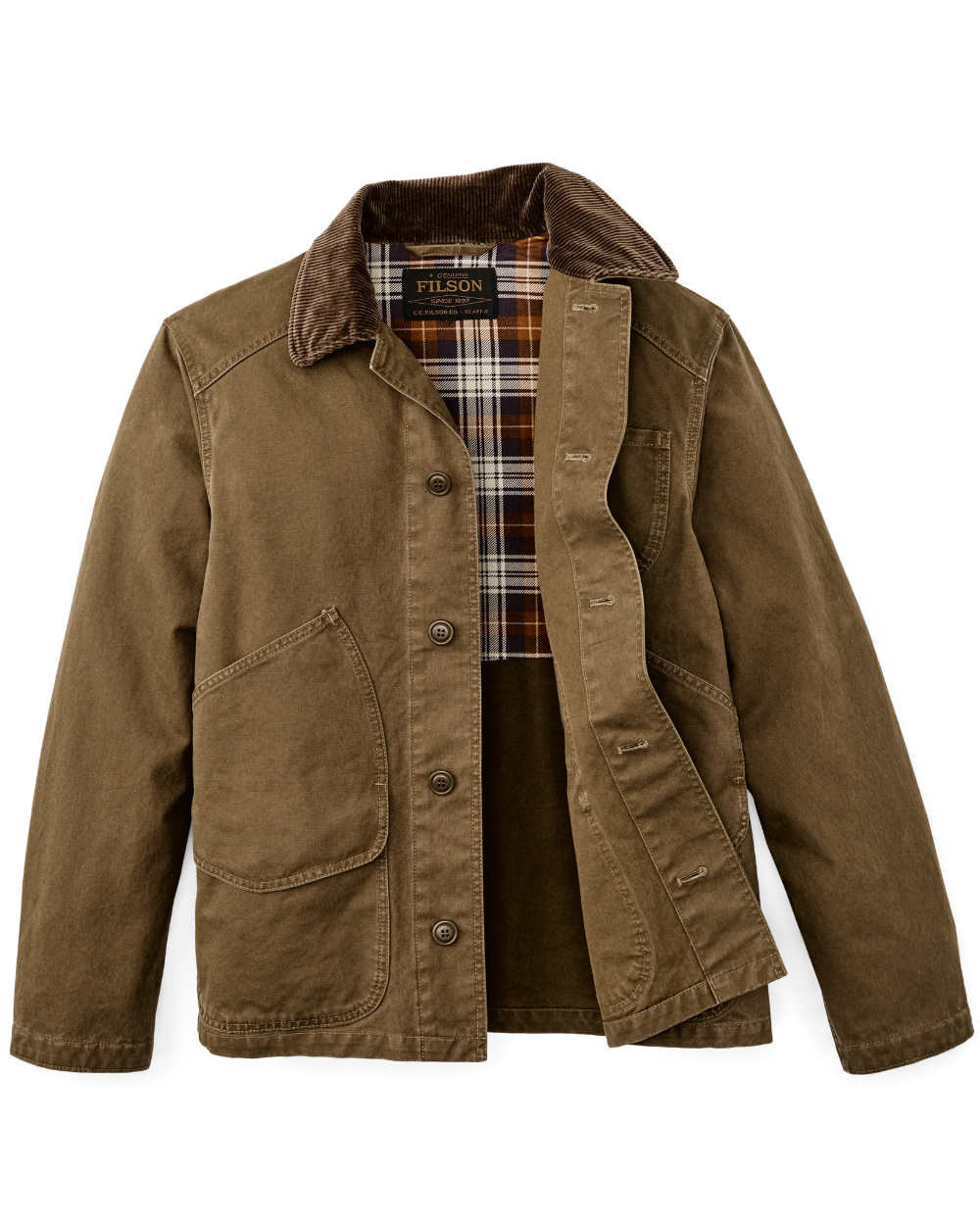 filson canvas outfitter jacket kangaroo