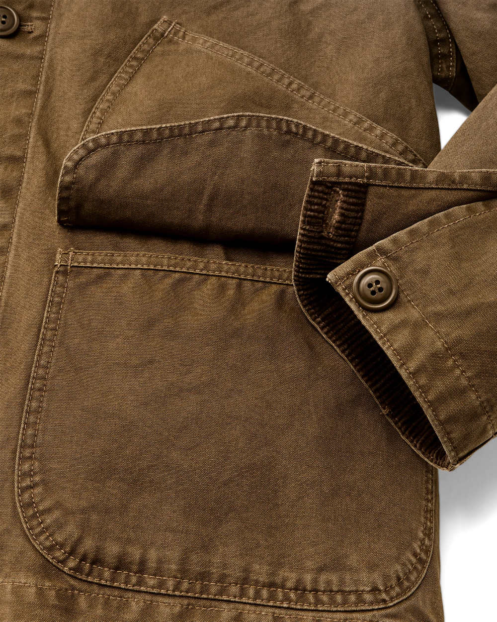 filson canvas outfitter jacket kangaroo
