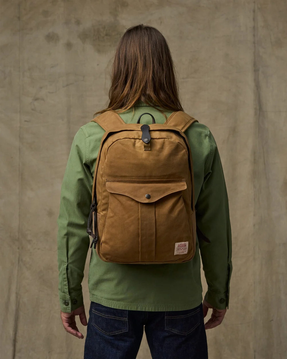 filson journeyman backpack tan