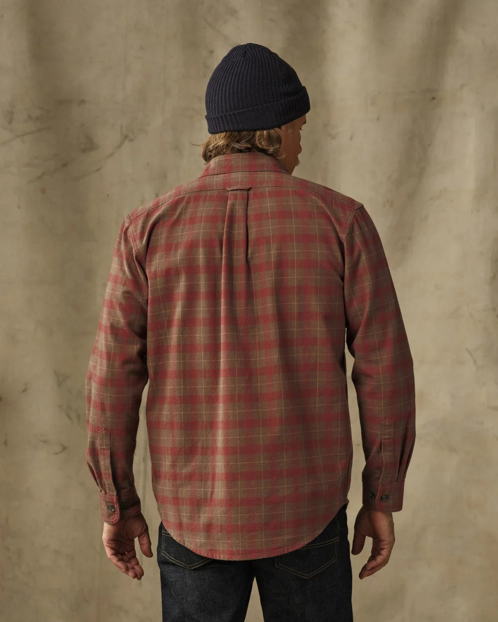 filson alaskan guide shirt brown mahogany plaid