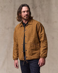 filson dry wax windbreaker harvest tan
