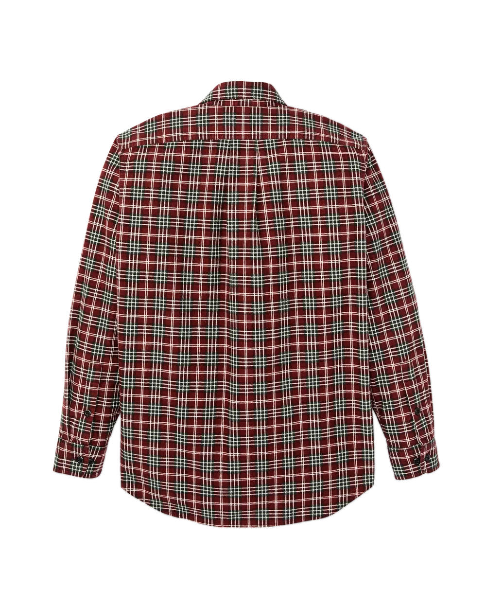 filson field flannel shirt russet red plaid