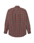 filson field flannel shirt russet red plaid