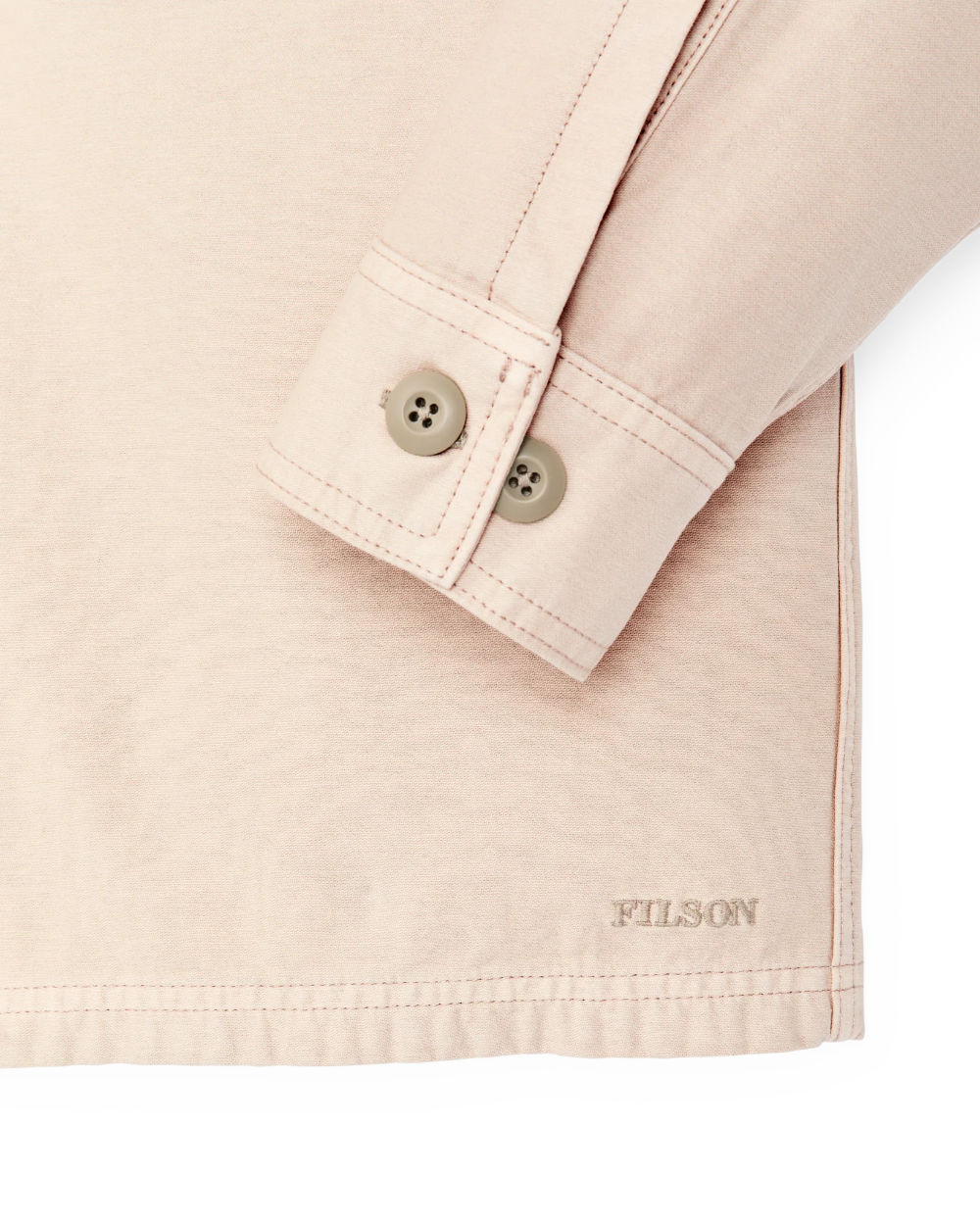 filson field jac shirt washed oatmeal