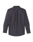 filson lightweight alaskan guide shirt indigo ticking stripe