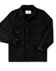 filson mackinaw wool cruiser jacket dark navy solid