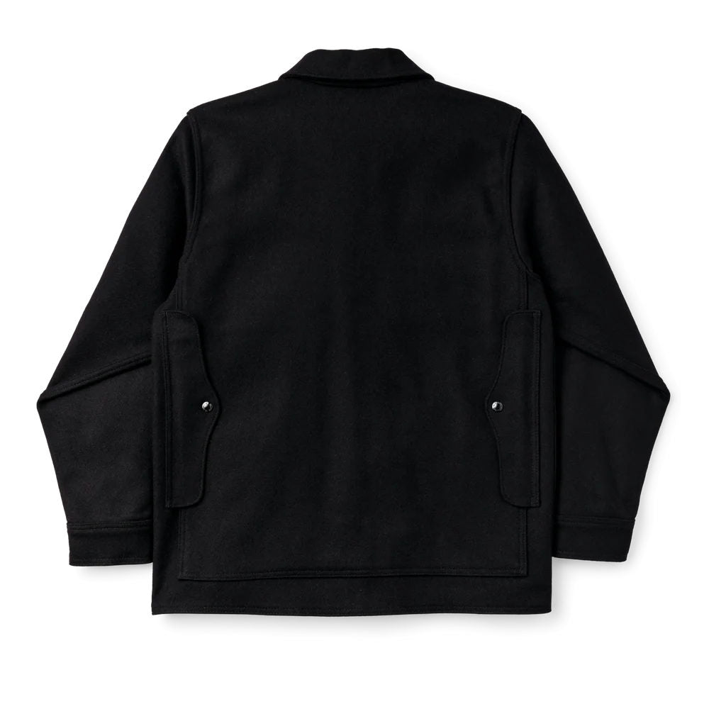 filson mackinaw wool cruiser jacket dark navy solid