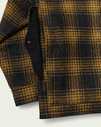 filson mackinaw wool cruiser jacket gold ochre ombre
