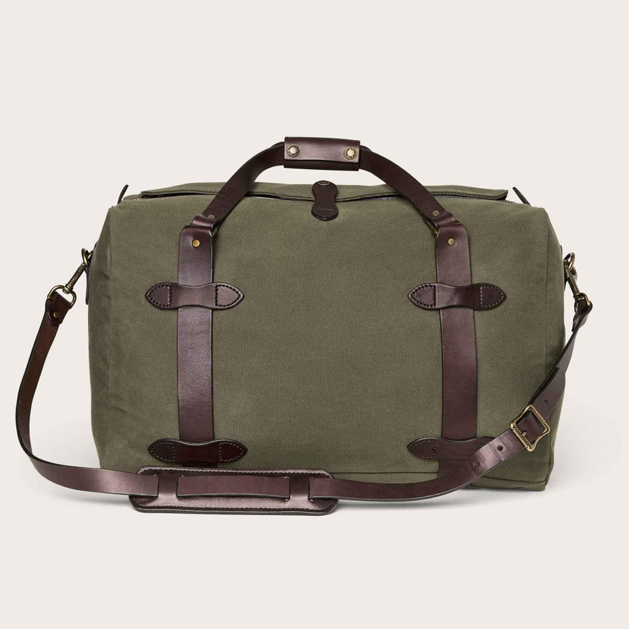 filson rugged twill medium duffle bag otter green
