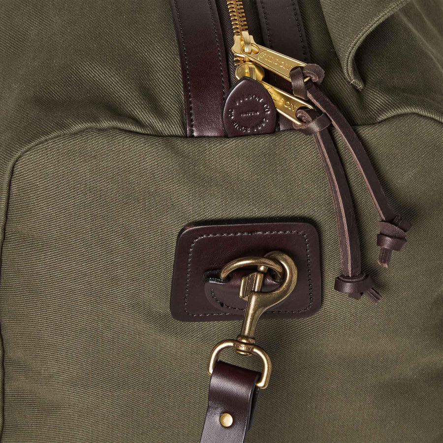 filson rugged twill medium duffle bag otter green
