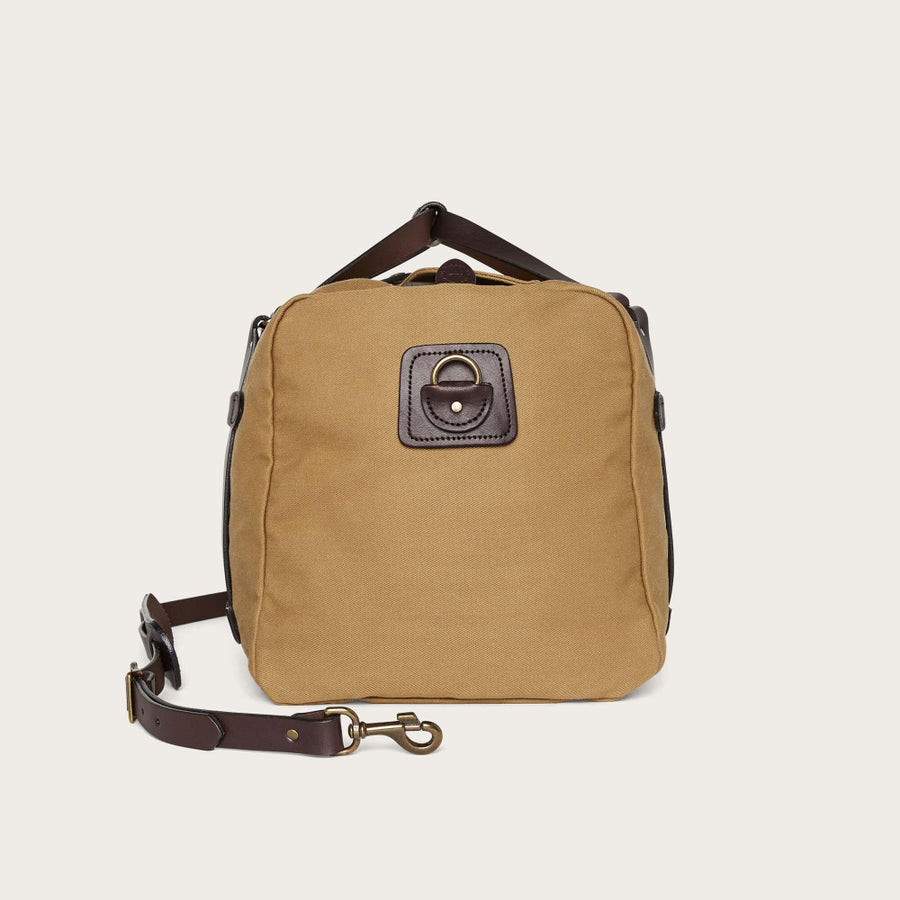 filson rugged twill medium duffle bag tan
