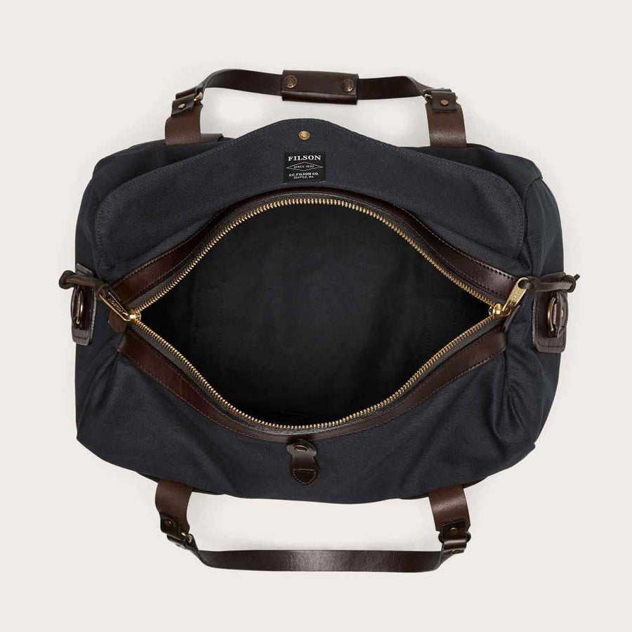 filson rugged twill medium duffle navy