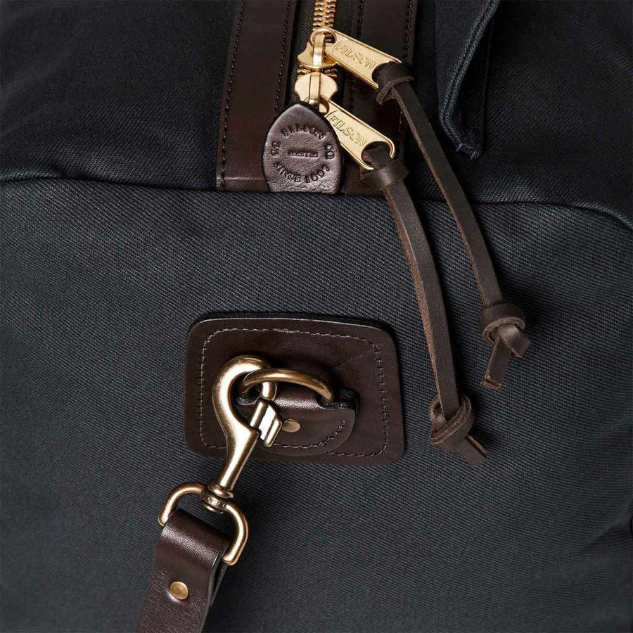 filson rugged twill medium duffle navy