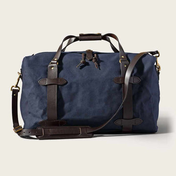 filson rugged twill medium duffle navy