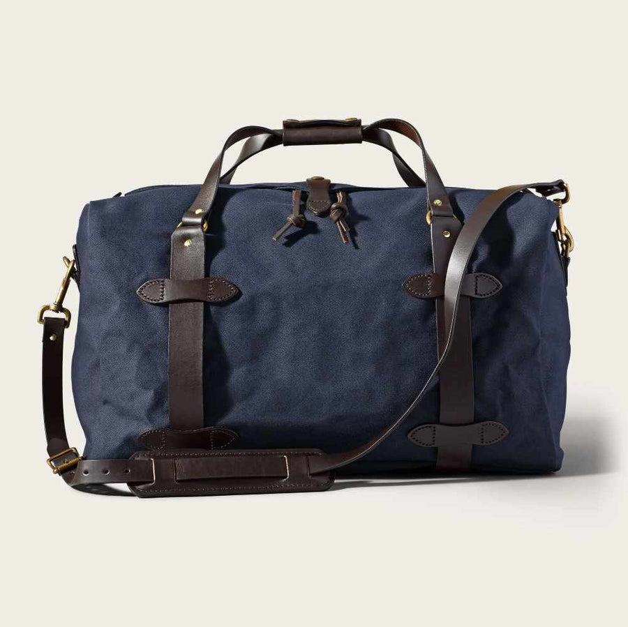 filson rugged twill medium duffle navy