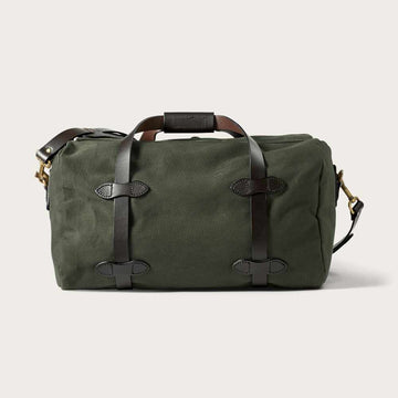 filson small rugged twill duffle bag otter green