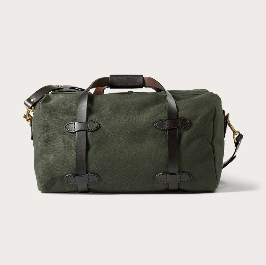 filson small rugged twill duffle bag otter green
