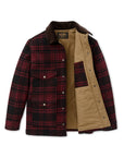 filson spokane insultaed cruiser jacket port black plaid