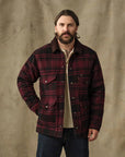 filson spokane insultaed cruiser jacket port black plaid