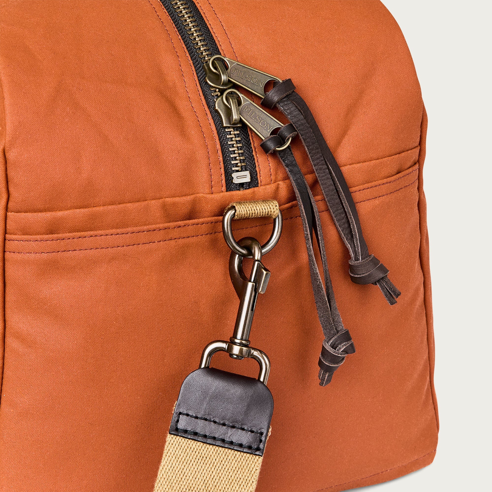 filson tin cloth small duffle bag rust – www.sublime.bz