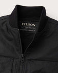 filson tin cloth insulated work vest black