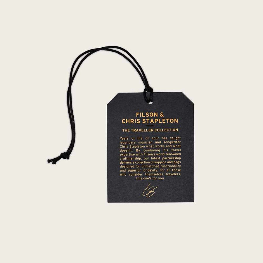 filson traveller outfitter bag chris stapleton cinder