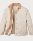 filson womens canvas barn coat feather grey