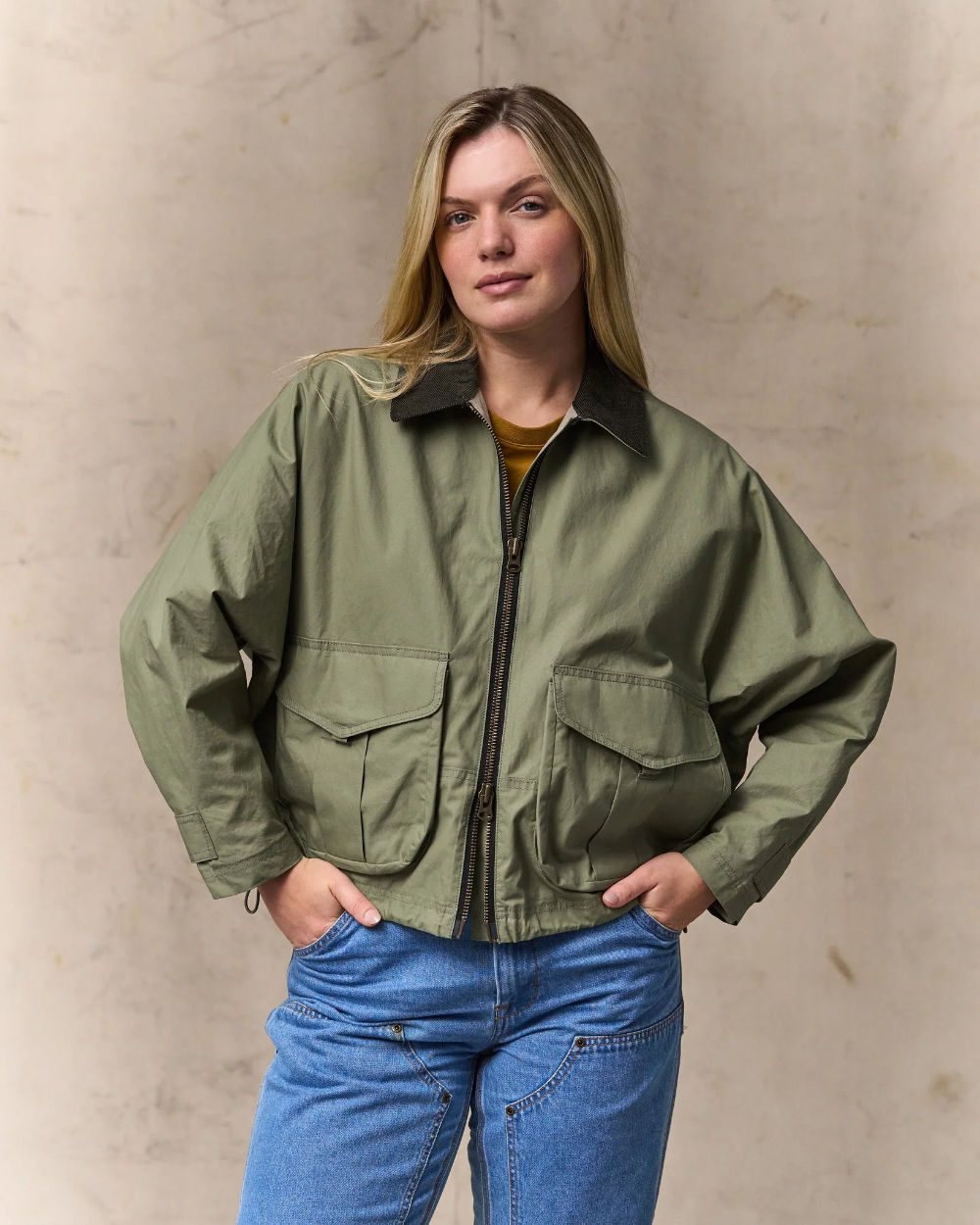 filson womens ranger short work jacket slate olive