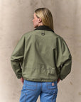 filson womens ranger short work jacket slate olive