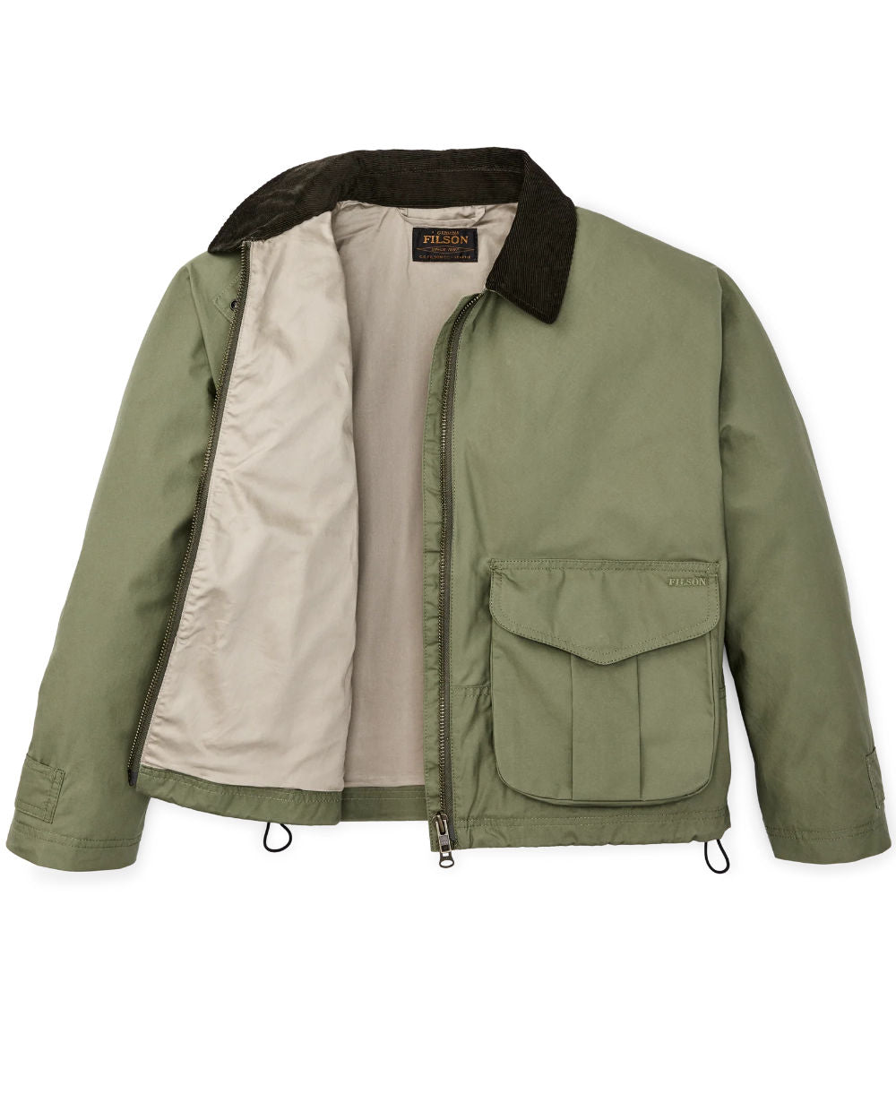 filson womens ranger short work jacket slate olive