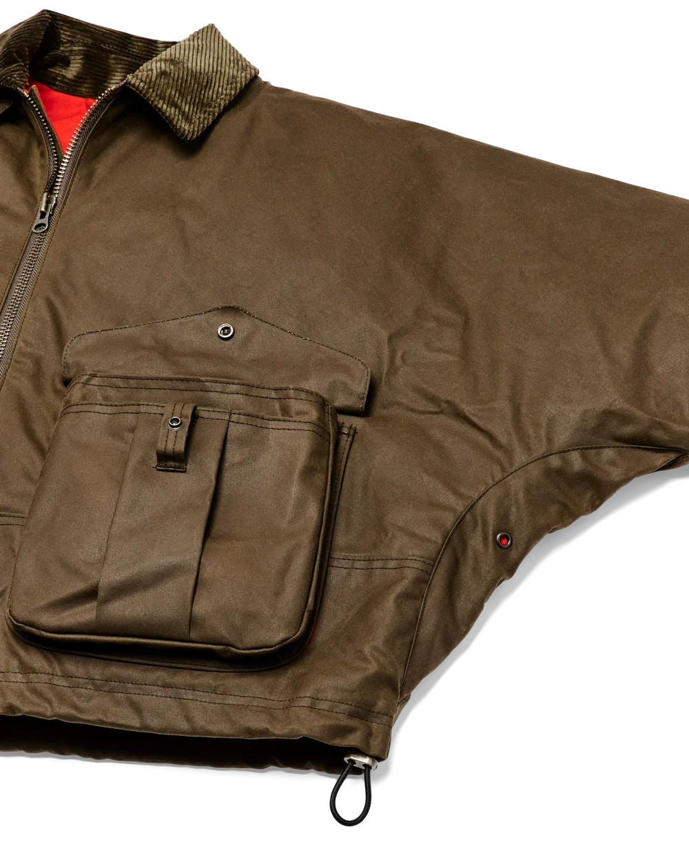 filson womens shelter cloth short work jacket dark tan