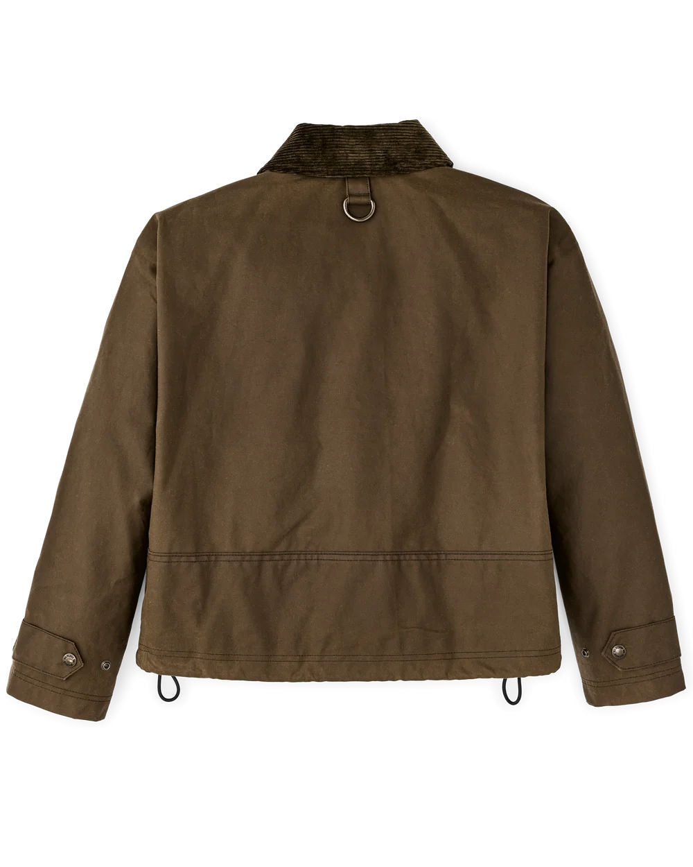 filson womens shelter cloth short work jacket dark tan