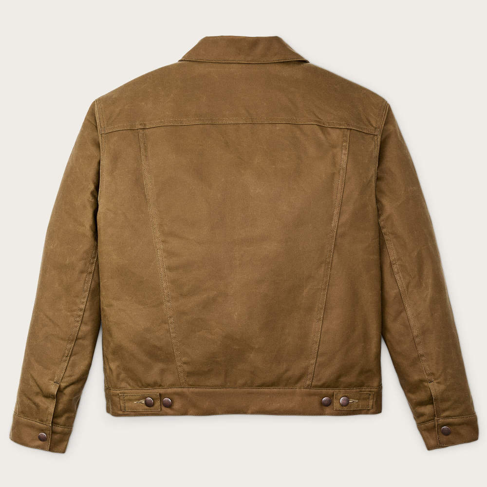 filson x wrangler adventure jacket tan
