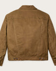 filson x wrangler adventure jacket tan