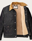 filson x wrangler denim work jacket indigo