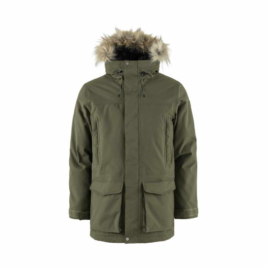 fjallraven nuuk lite parka laurel green
