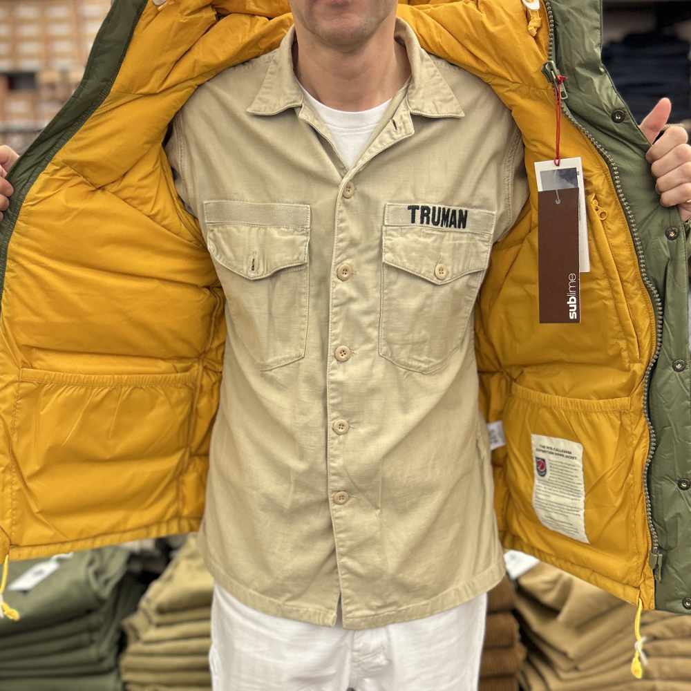 fjallraven expedition down lite jacket m green mustard yellow
